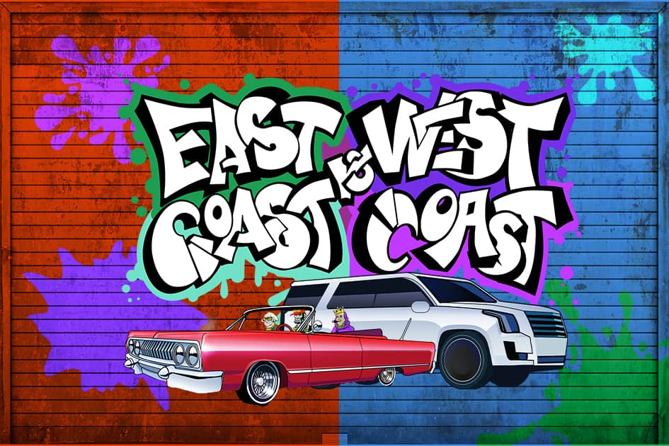 East Coast vs West Coast Nolimit City Slot Seru